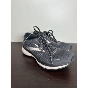 Brooks Ghost 13 Running Shoes Womens Size 8 BLACK PEARL Athletic Trainers